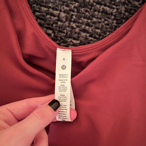 Mulled Wine Align Tank - Picture 2 of 4